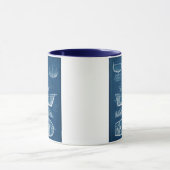 Mug Modèle de navire antique II (Centre)