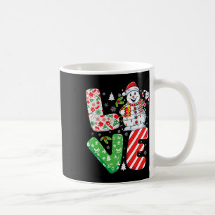 Mug Modèle de Noël bonhomme de neige pour famille appa