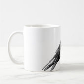 Mug Modèle de personnaliser d'oiseau de corneilles de (Gauche)