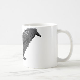Mug Modèle de personnaliser d'oiseau de corneilles de
