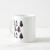 Mug Modèle de plantation d'un arbre (Devant gauche)