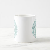 Mug Modèle de raisin de William Morris sarcelle turquo (Centre)