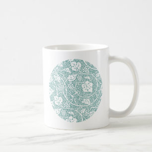 Mug Modèle de raisin de William Morris sarcelle turquo