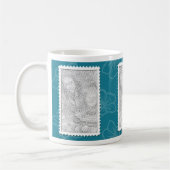Mug modèle de sarcelle d'hiver de 3 photos (Gauche)