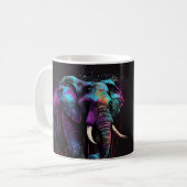 Mug Modèle de sublimation pour emballage de gobelet él (Devant gauche)