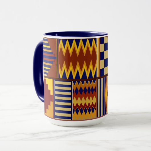 Mug Modèle de tapis de prière Kilim (Devant gauche)