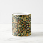 Mug Modèle de tapisserie forestière de William Morris (Centre)