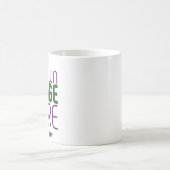 MUG MODÈLE DE TEXTE D'IMAGE BLANCHE SIMPLE MODERNE (Centre)