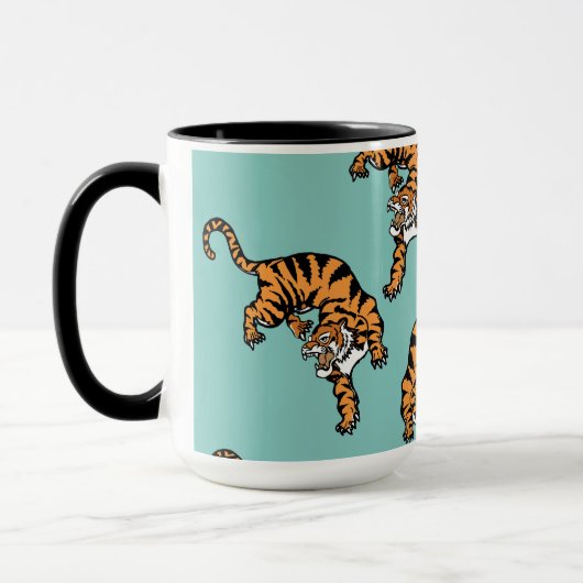Mug Modèle de Tigre d'Asie (Gauche)