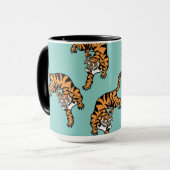 Mug Modèle de Tigre d'Asie (Devant gauche)
