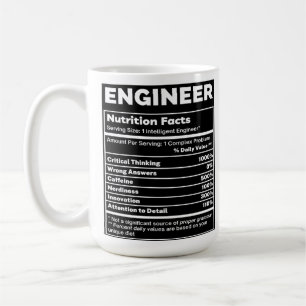 Mug Modèle de train ferroviaire de l'ingénieur Faits n