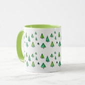 Mug modèle de vert forêt (Devant gauche)