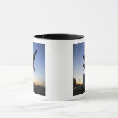 Mug Modèle d'échelle d'un Faucon F-16 C (Centre)