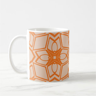 Mug Modèle décoratif vintage motif géométrique transpa