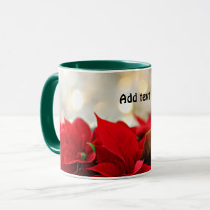 Mug Modèle des bougies rouges de vacances