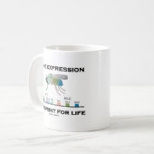Mug Modèle d'expression du gène pour des gènes de (Devant gauche)
