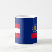 Mug Modèle du drapeau de l'État de Géorgie (Centre)