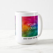 Mug Modèle élégant moderne Ajouter un logo d'entrepris (Devant droit)