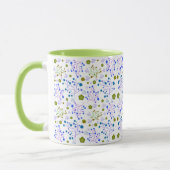 Mug Modèle floral (Gauche)