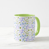Mug Modèle floral (Devant droit)