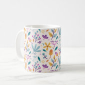 Mug Modèle floral (Devant gauche)