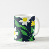 Mug Modèle floral (Devant droit)