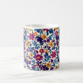 Mug Modèle floral coloré (Centre)