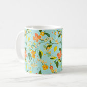 Mug Modèle floral de printemps (Devant gauche)