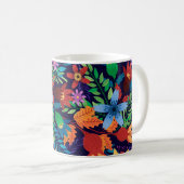 Mug Modèle floral exotique coloré-32436 (Devant droit)