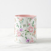 Mug Modèle floral féminin (Centre)