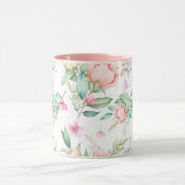 Mug Modèle floral féminin (Centre)
