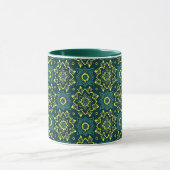 Mug Modèle floral géométrique Boho dynamique (Centre)