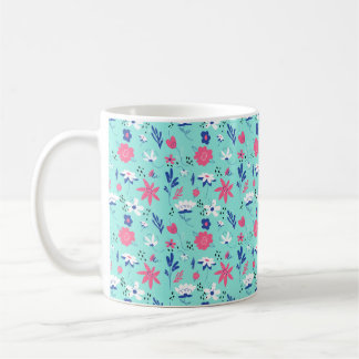 Mug Modèle floral joyeux