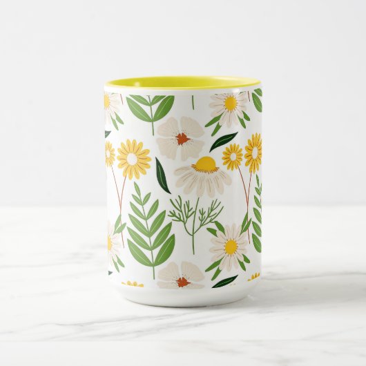 Mug Modèle floral marais (Centre)