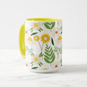Mug Modèle floral marais (Devant gauche)