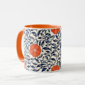 Mug Modèle floral ornemental (Devant gauche)