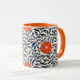 Mug Modèle floral ornemental