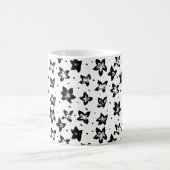 Mug Modèle floral reconstruit - Goth chromatique (Centre)