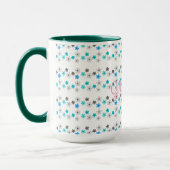 Mug Modèle Floral Rustique Moderne (Gauche)