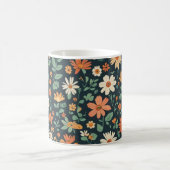 Mug Modèle floral simple (Centre)