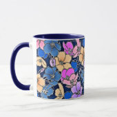 Mug Modèle floral stylistique 46 (Gauche)