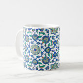 Mug Modèle Floral Turc Ottoman Complet Iznik (Devant gauche)