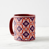 Mug Modèle floral ukrainien (Devant gauche)