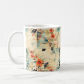Mug Modèle floral vintage (2) (Gauche)