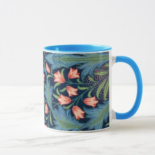 Mug Modèle Floral vintage William Morris (Droite)