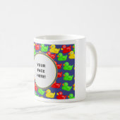 Mug Modèle, frontière de canard (Devant droit)