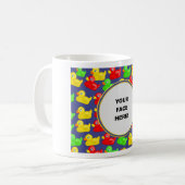 Mug Modèle, frontière de canard (Devant gauche)