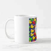 Mug Modèle, frontière de canard (Gauche)
