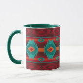 Mug Modèle géométrique tribal du sud-ouest (Gauche)