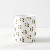 Mug Modèle pattes dorées chien inspiré  (Centre)